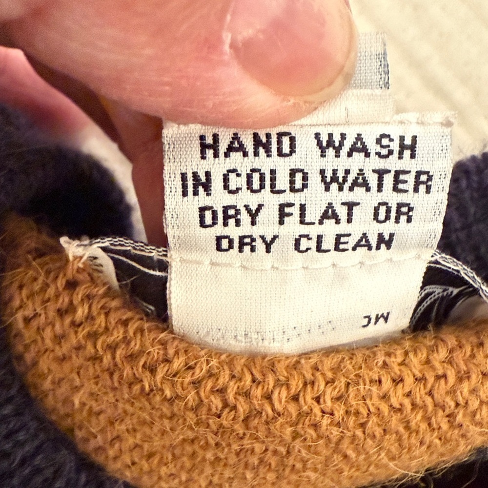 Millima Colorful Geometric Pattern 100% Alpaca Sw… - image 8